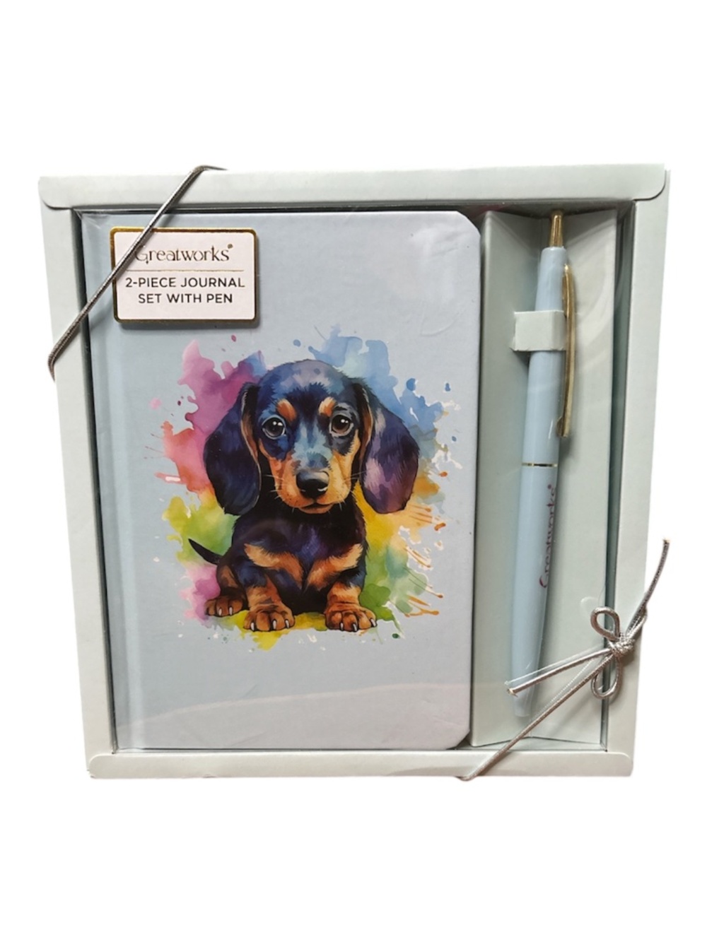 Journal Set with Pen Adorable Dog or Cat